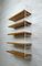 Teak Wall Shelving System by Nisse Strinning for String, 1960s 5