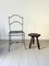 Brutalist Colonial Style Carved Tripod Stool, Spain, 1940s 1