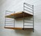 Teak Wall Shelving System by Nisse Strinning for String, 1950s 4