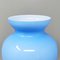 Blaue Jackated Vase aus Muranoglas, Italien, 1960er 4