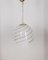 Lampada da soffitto vintage in vetro di Murano, Italia, anni '70, Immagine 1