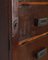 Italienische Vintage Aktenkiste aus Holz im Industriestil 17