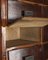 Italienische Vintage Aktenkiste aus Holz im Industriestil 10