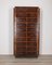 Italienische Vintage Aktenkiste aus Holz im Industriestil 3