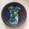 Space Age Blue Ceramic Wall Plate from Ruscha, 1970s 1