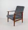 Schwarzer Vintage Clubsessel, 1970er 6