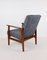 Schwarzer Vintage Clubsessel, 1970er 9