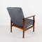 Schwarzer Vintage Clubsessel, 1970er 10