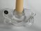 Rose in Glass Candleholder by Johan Van Loon for Rosenthal Studio Linie, Germany, 1980s 4