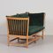 Sofa mit Speichenlehne von Borge Morgensen für Fritz Hansen, 1963 8