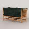 Sofa mit Speichenlehne von Borge Morgensen für Fritz Hansen, 1963 3
