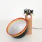 Febo Red Marble and Murano Glass Table Lamp attributed to Pamio & Toso for Leucos, 1970s 7