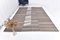 Tappeto Kilim Mid-Century marrone scuro, 1960, Immagine 3