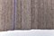 Tappeto Kilim Mid-Century marrone scuro, 1960, Immagine 10