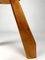 Tabouret Sandoz en Pin par Charlotte Perriand pour Les Arcs, France, 1960s 17