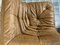 Braunes Togo Ledersofa Set von Michel Ducaroy für Ligne Roset, 5 . Set 7