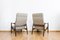 Set of High Back GFM 64 Armchairs by Edmund Homa, Poland 1960s 4