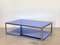 Table Basse Cristal Art en Acier et Verre, 1970s 2