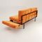 Italian Orange Velvet Daybed, 1950s, Image 8