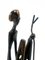 African Tribesman Bronze Statue 4