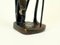 African Tribesman Bronze Statue 7