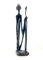 African Tribesman Bronze Statue 2
