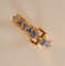 Victorian Buckle 14ct Yellow Gold and Blue Enamelled Bracelet by Van Cleef & Arpels 5