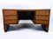 Mid-Century Italian Executive Desk with Chair by Gio Ponti, 1940s, Set of 2, Image 3