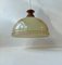 Scandinavian Bauhaus Style Pendant Lamp in Copper and Marble Glass, 1940s 9