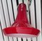 Red Glass Pendant Light, 1970s, Image 3