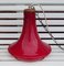 Red Glass Pendant Light, 1970s, Image 1