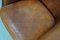 Vintage Dutch Cognac Colored Leather Club Chair 6
