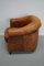 Vintage Dutch Cognac Colored Leather Club Chair 9