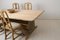Large Antique Swedish Dining Table in Pine, Image 4