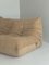 Canapés Togo Marron de Ligne Roset, Set de 3 4