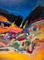 Jean Krille, Landscape 109, Oil on Masonite, 1987, Image 6