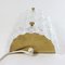 Mid-Century Scandinavian Glass & Brass Wall Light by Carl Fagerlund for Orrefors & Lyfa, 1960s 4