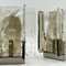 Murano Ice Glass Lamps Model LT361 by Carlo Nason for Mazzega, 1970s, Set of 2 2