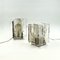 Murano Ice Glass Lamps Model LT361 by Carlo Nason for Mazzega, 1970s, Set of 2 4