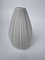 Pleated White Vase by Martin Freyer for Rosenthal Studio Linie, 1992 3