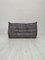 Groupe de Sièges Togo en Velours Gris par Michel Ducaroy pour Ligne Roset, Set de 3 13