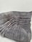 Groupe de Sièges Togo en Velours Gris par Michel Ducaroy pour Ligne Roset, Set de 3 18