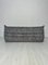 Groupe de Sièges Togo en Velours Gris par Michel Ducaroy pour Ligne Roset, Set de 3 6