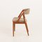 Teak Model 31 Chair in Natural Boucle Fabric by Kai Kristiansen for Schou Andersen, 1960s, Image 9
