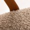Teak Model 31 Chair in Natural Boucle Fabric by Kai Kristiansen for Schou Andersen, 1960s, Image 17