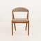Teak Model 31 Chair in Natural Boucle Fabric by Kai Kristiansen for Schou Andersen, 1960s, Image 11
