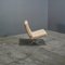 Poltrona Barcelona in pelle color crema attribuita a Mies Van Der Rohe per Knoll, Immagine 5