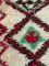 Tappeto vintage Beni Ouarain berbero con motivo classico a rombi, Immagine 5