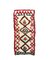 Vintage Beni Ouarain Berber Teppich mit klassischem Rautenmuster 1