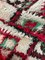 Vintage Beni Ouarain Berber Teppich mit klassischem Rautenmuster 4